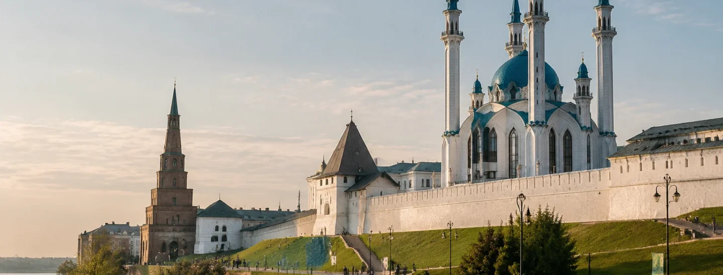 Казанский Кремль и мечеть Кул-Шариф