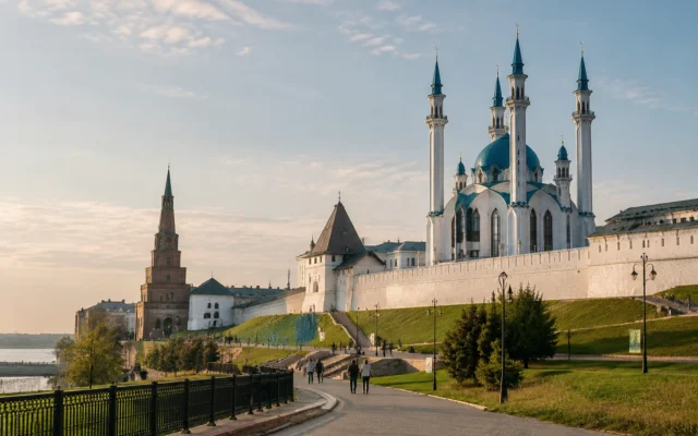 Казанский Кремль и мечеть Кул-Шариф