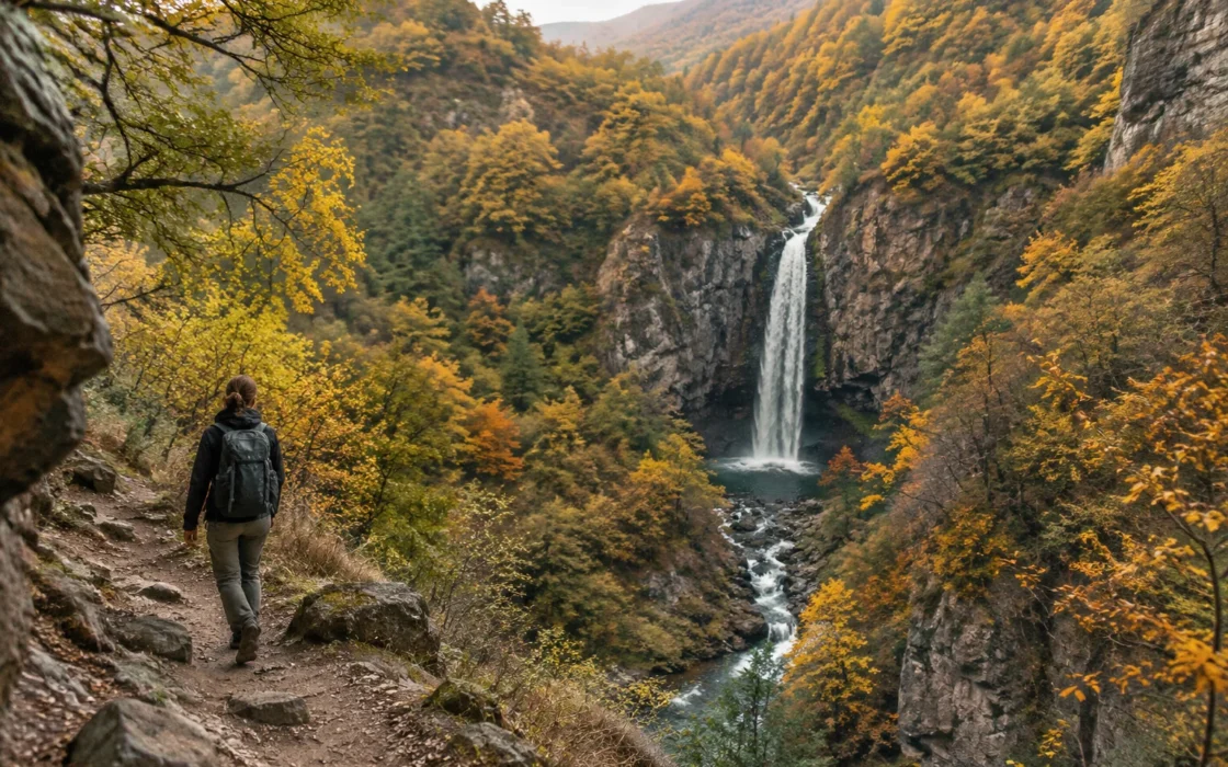 Осенний маршрут Ластивера с водопадом