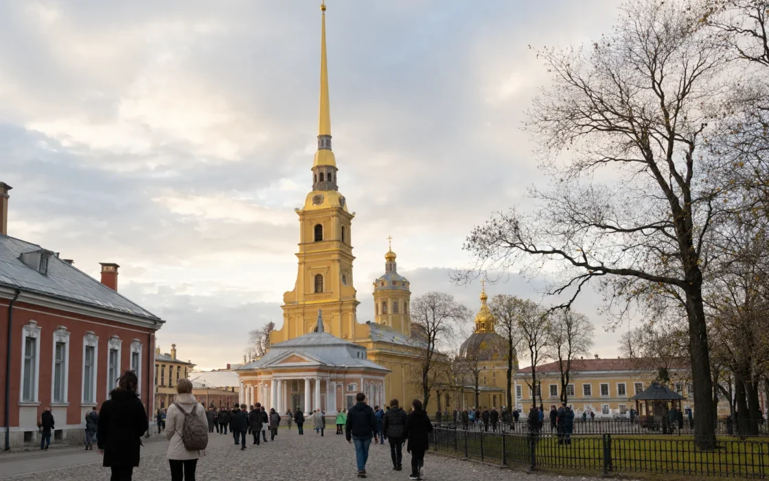 территория у Петропавловского собора