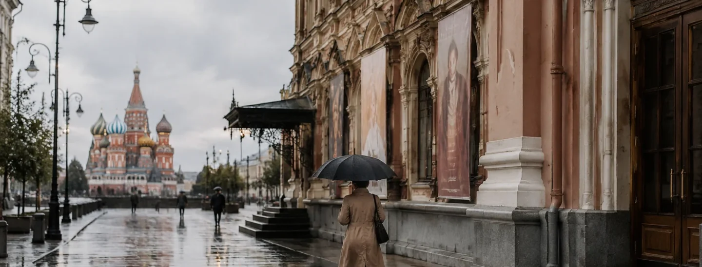 Прогулка по историческому центру города после дождя